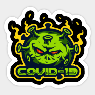 Covid 19 Sticker